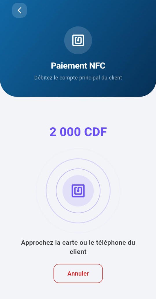 Étape 2 — Scan QR